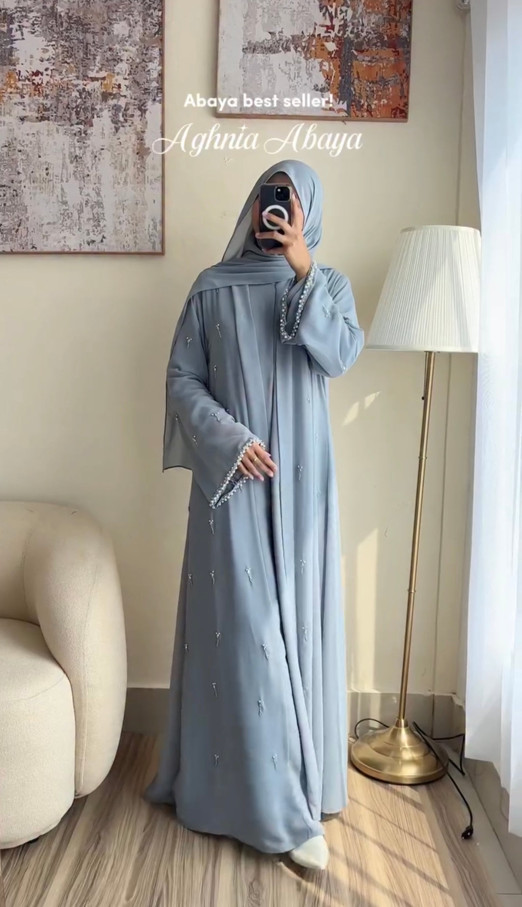 Abaya With Scarf Pack Of 3