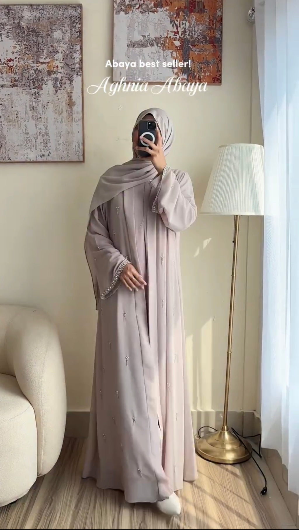 Abaya With Scarf Pack Of 3