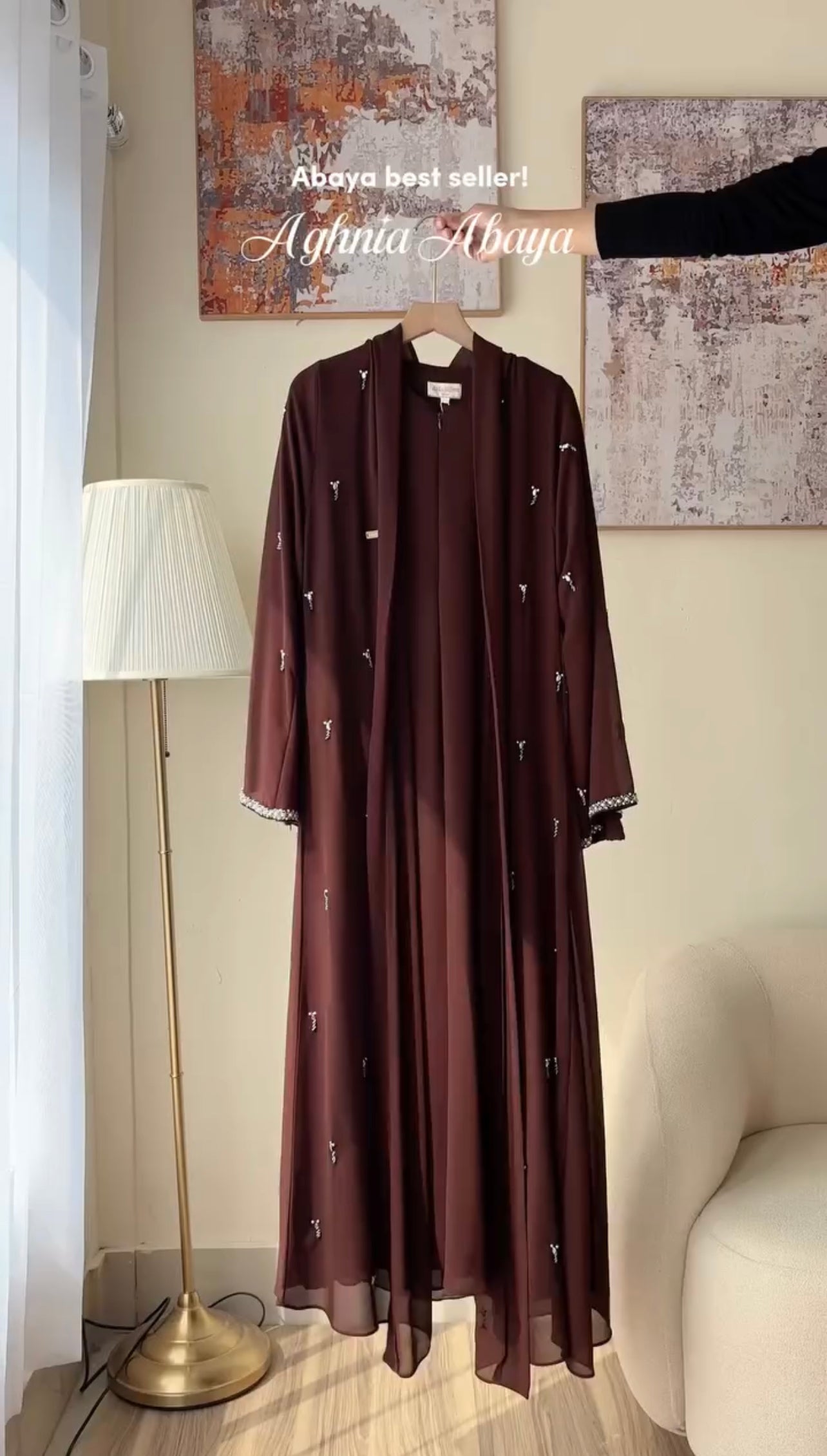 Abaya With Scarf Pack Of 3