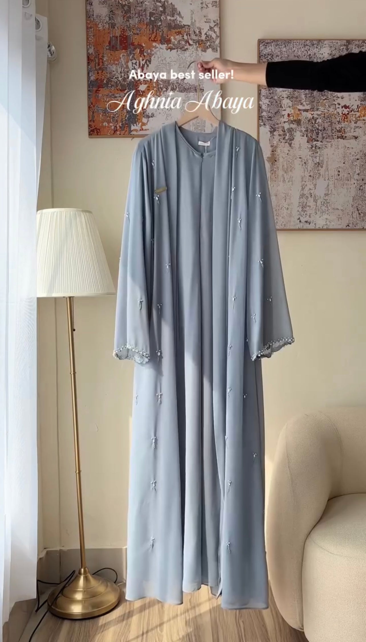 Abaya With Scarf Pack Of 3