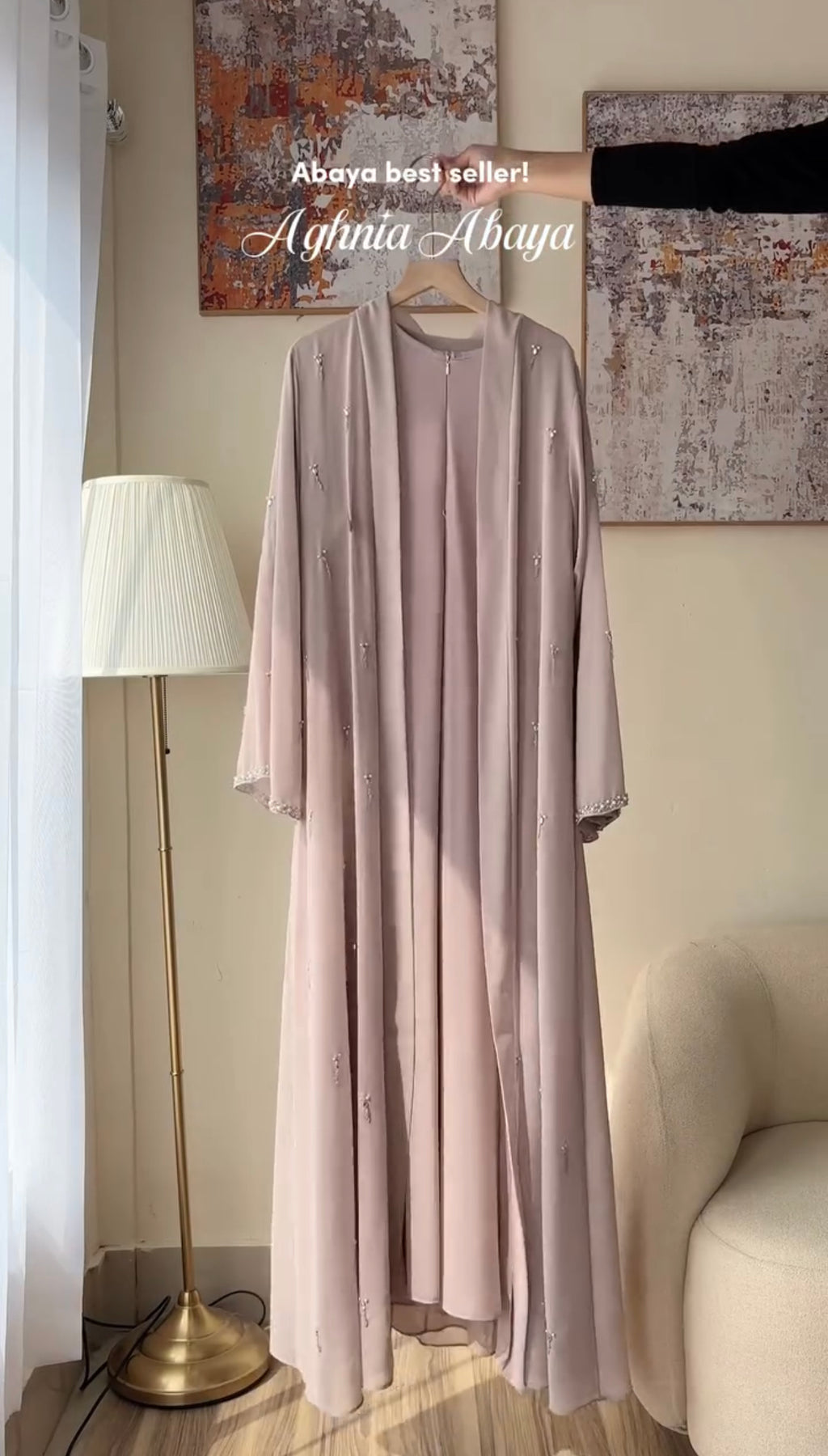 Abaya With Scarf Pack Of 3