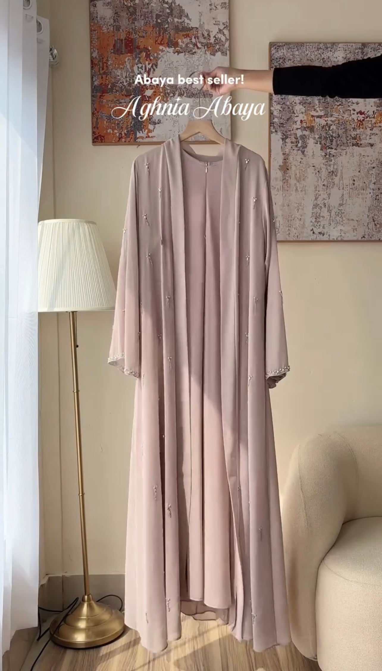 Abaya With Scarf Pack Of 3