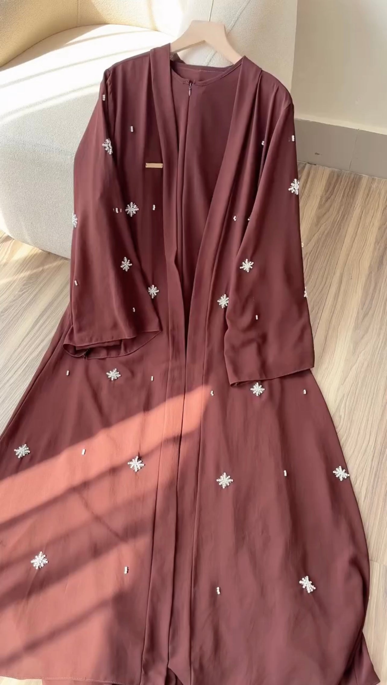 Beautiful Pack Of 2 Abaya Set
