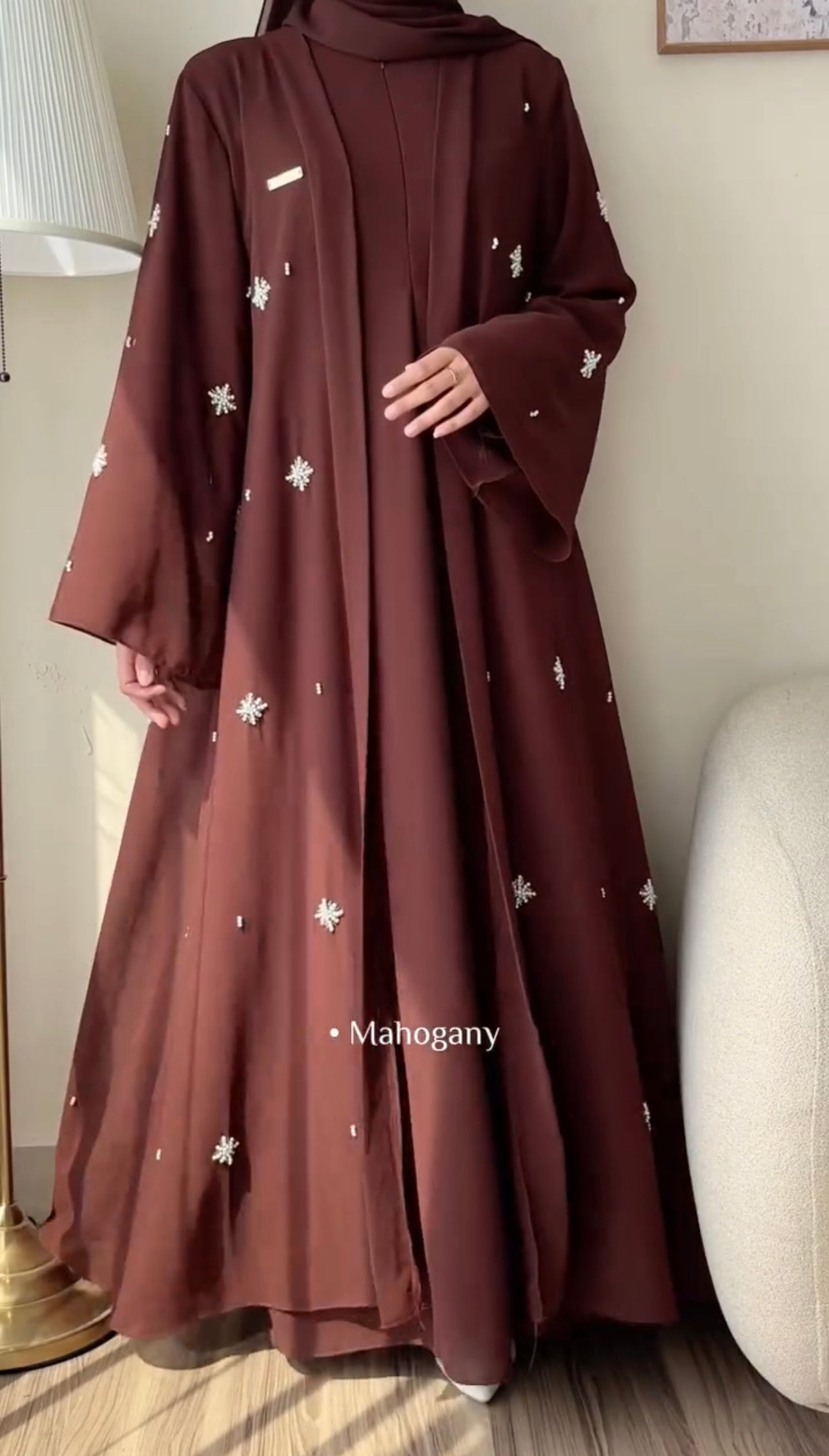 Beautiful Pack Of 2 Abaya Set