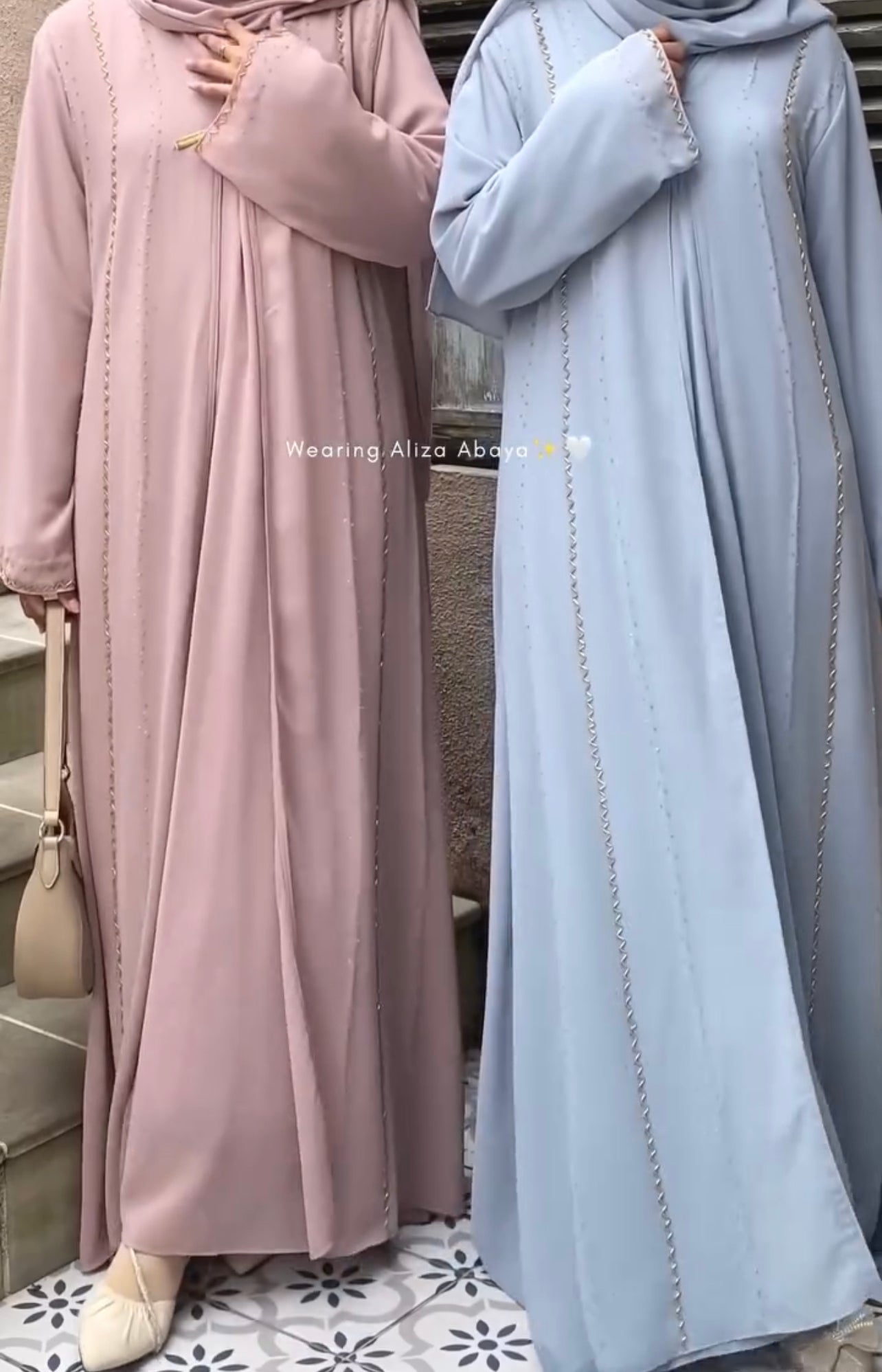 Women Abaya With Scarf (Pack of 2)