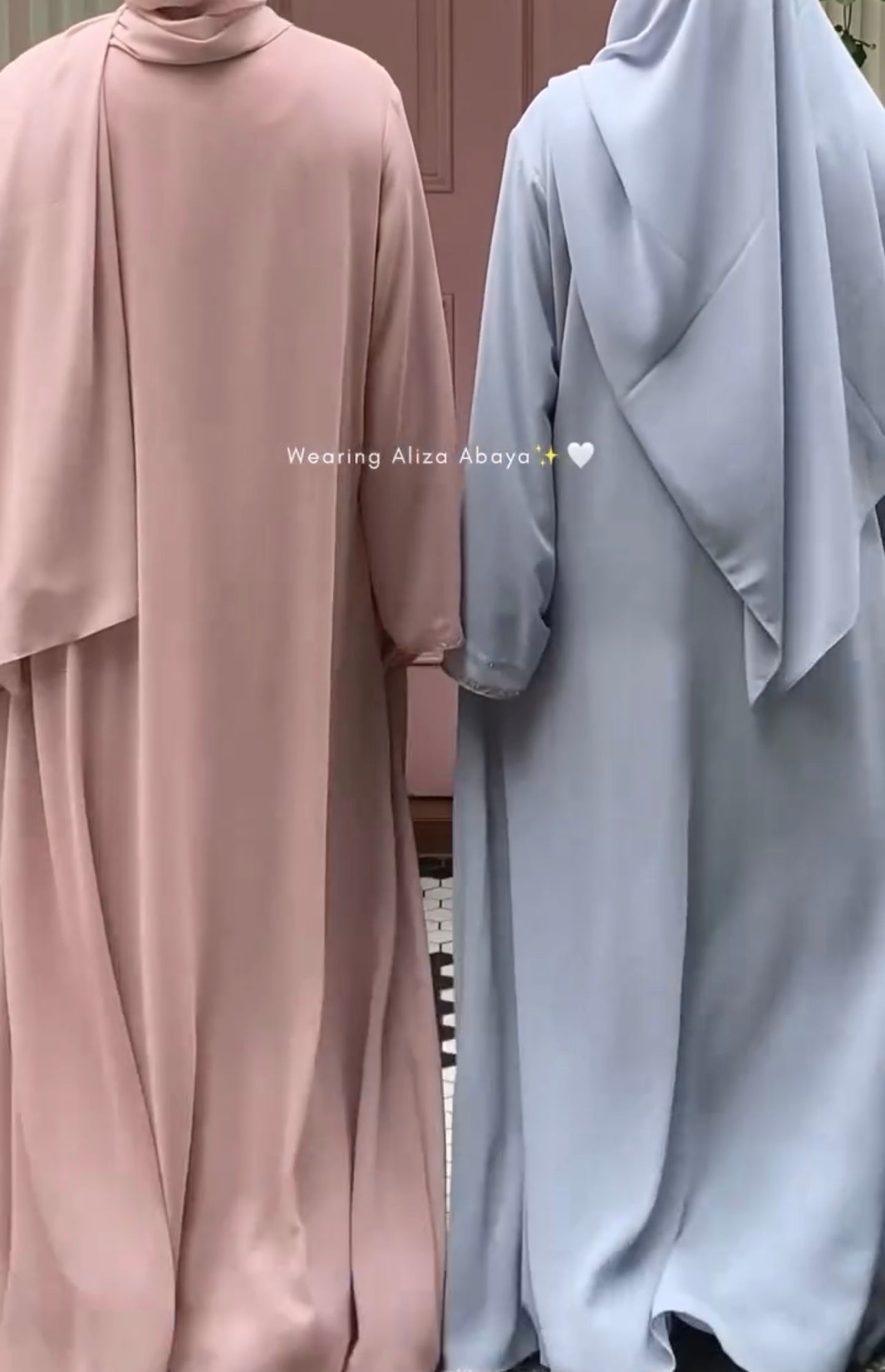 Women Abaya With Scarf (Pack of 2)
