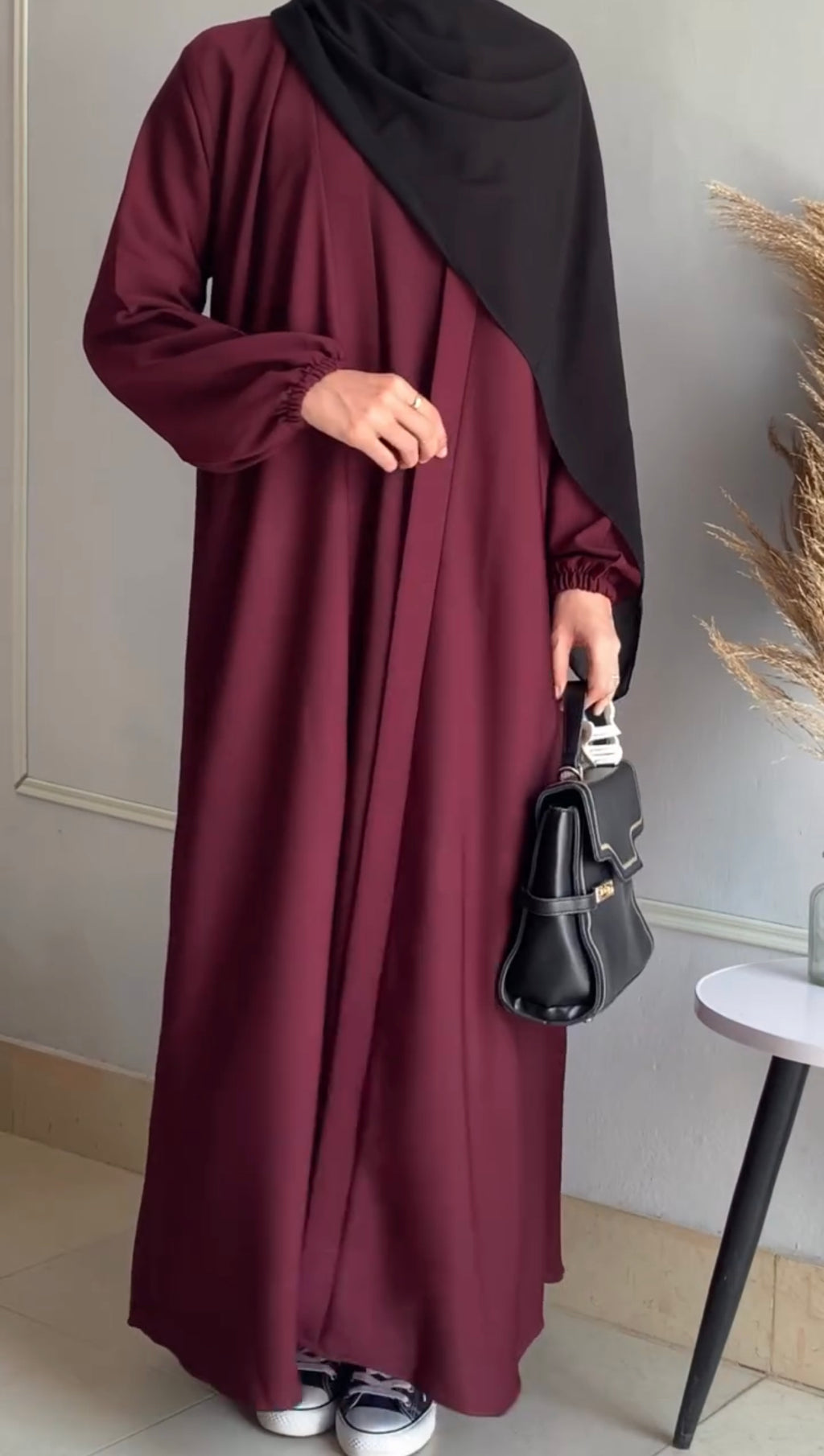 Pack Of 4 Abaya With Scarf