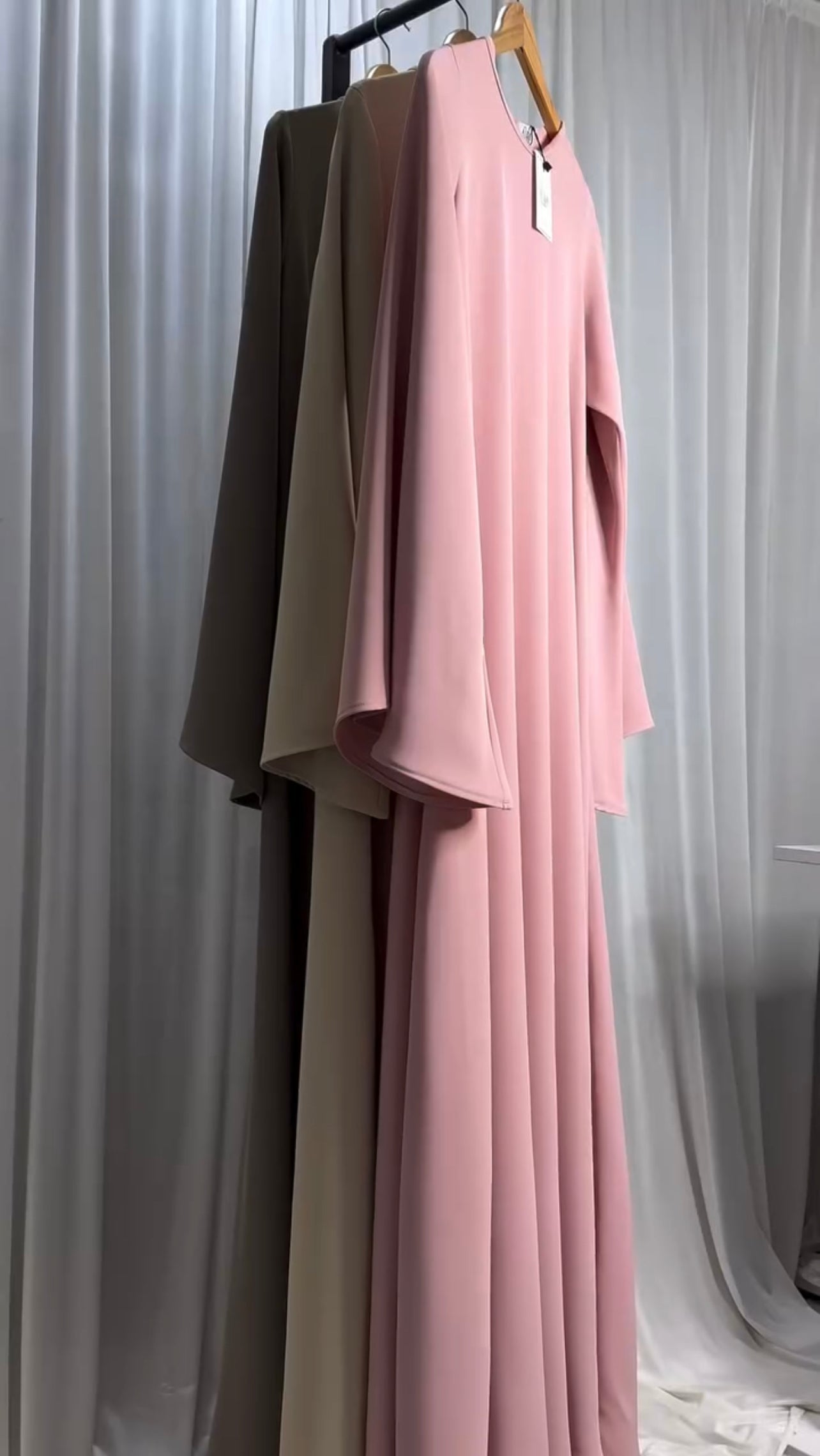 Pack Of 3 Afrozeh Abaya