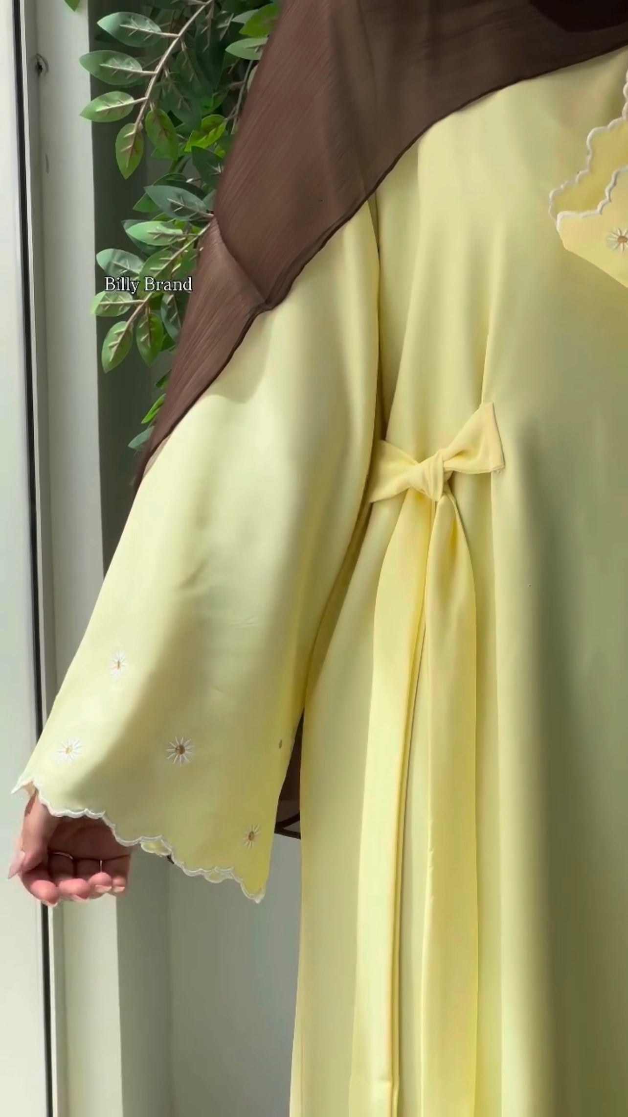 Pack Of 4 Flower Abaya