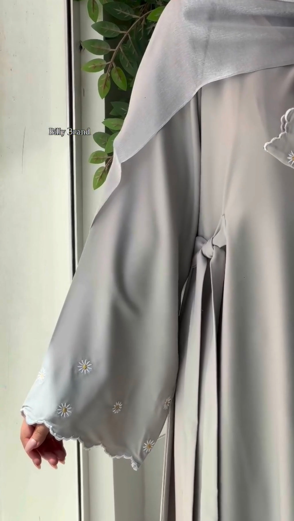 Pack Of 4 Flower Abaya