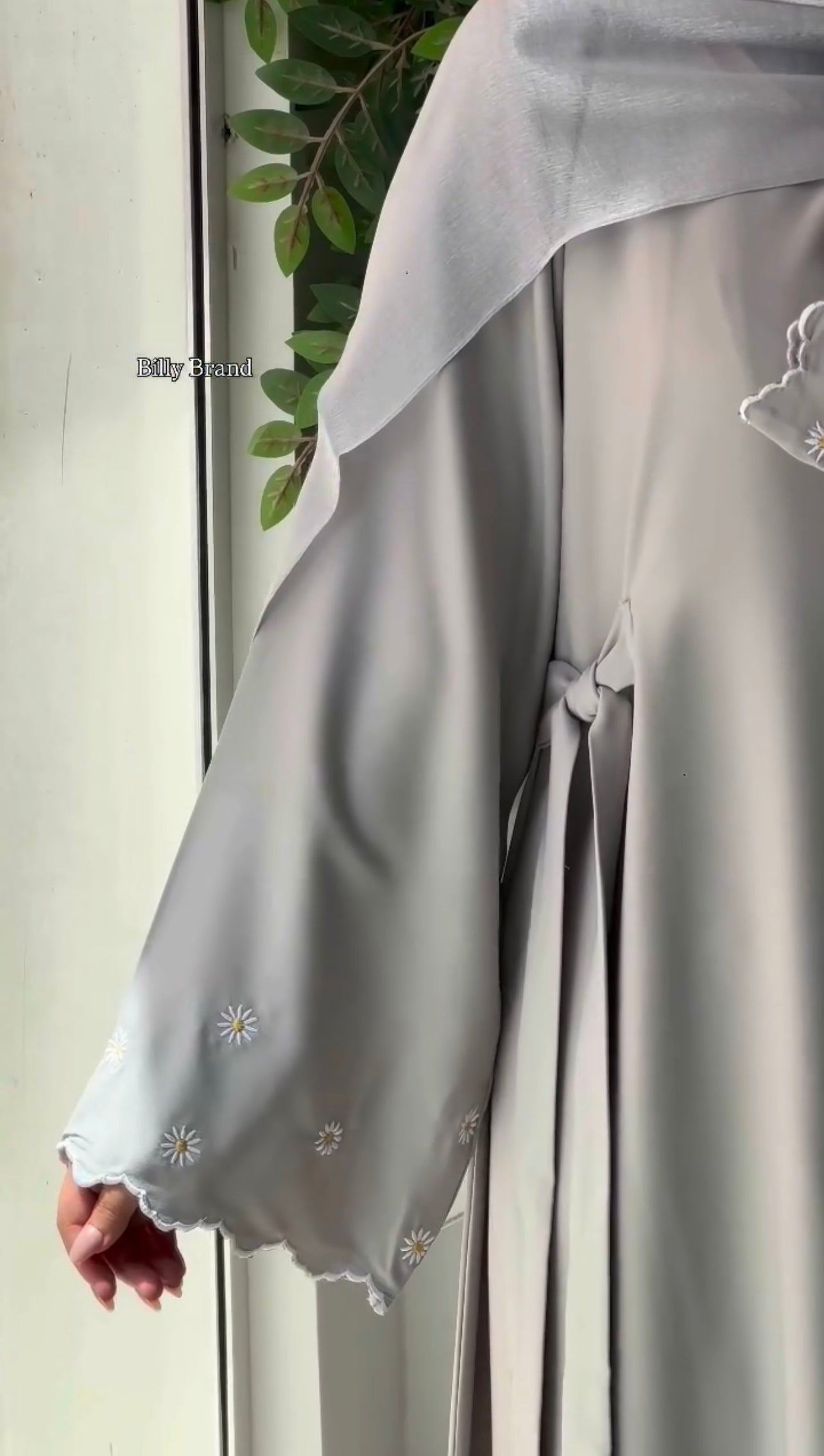 Pack Of 4 Flower Abaya