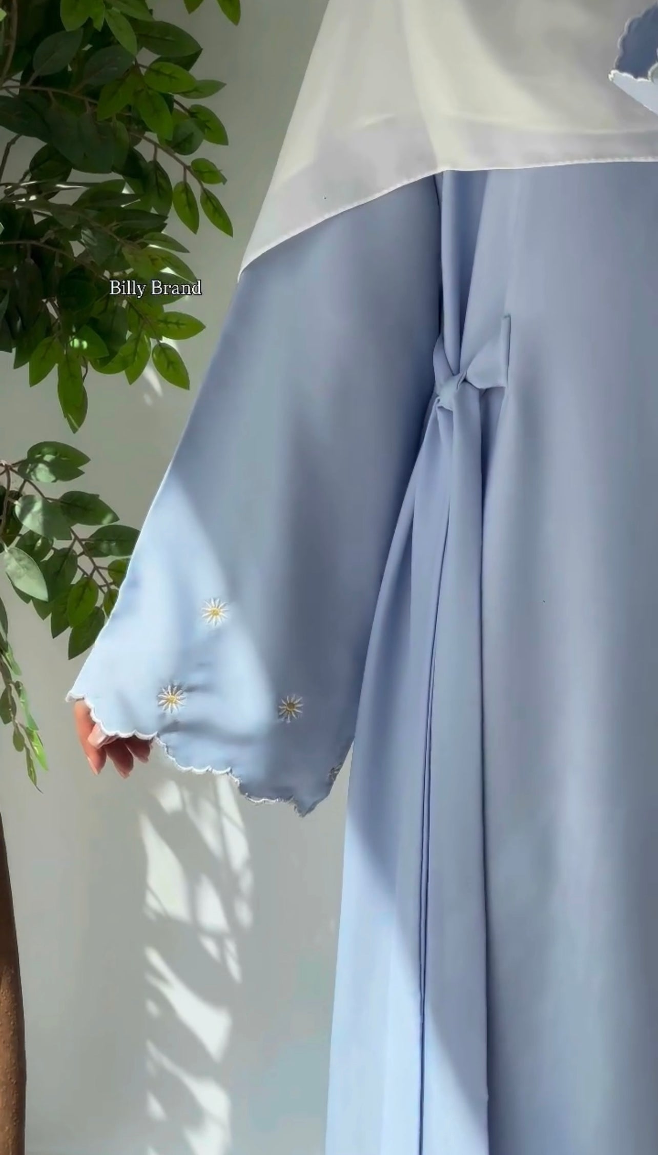 Pack Of 4 Flower Abaya