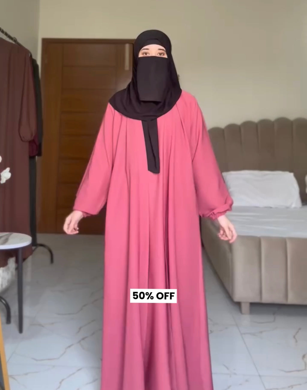 Pack Of 4 Abaya With Niqab And Scarf