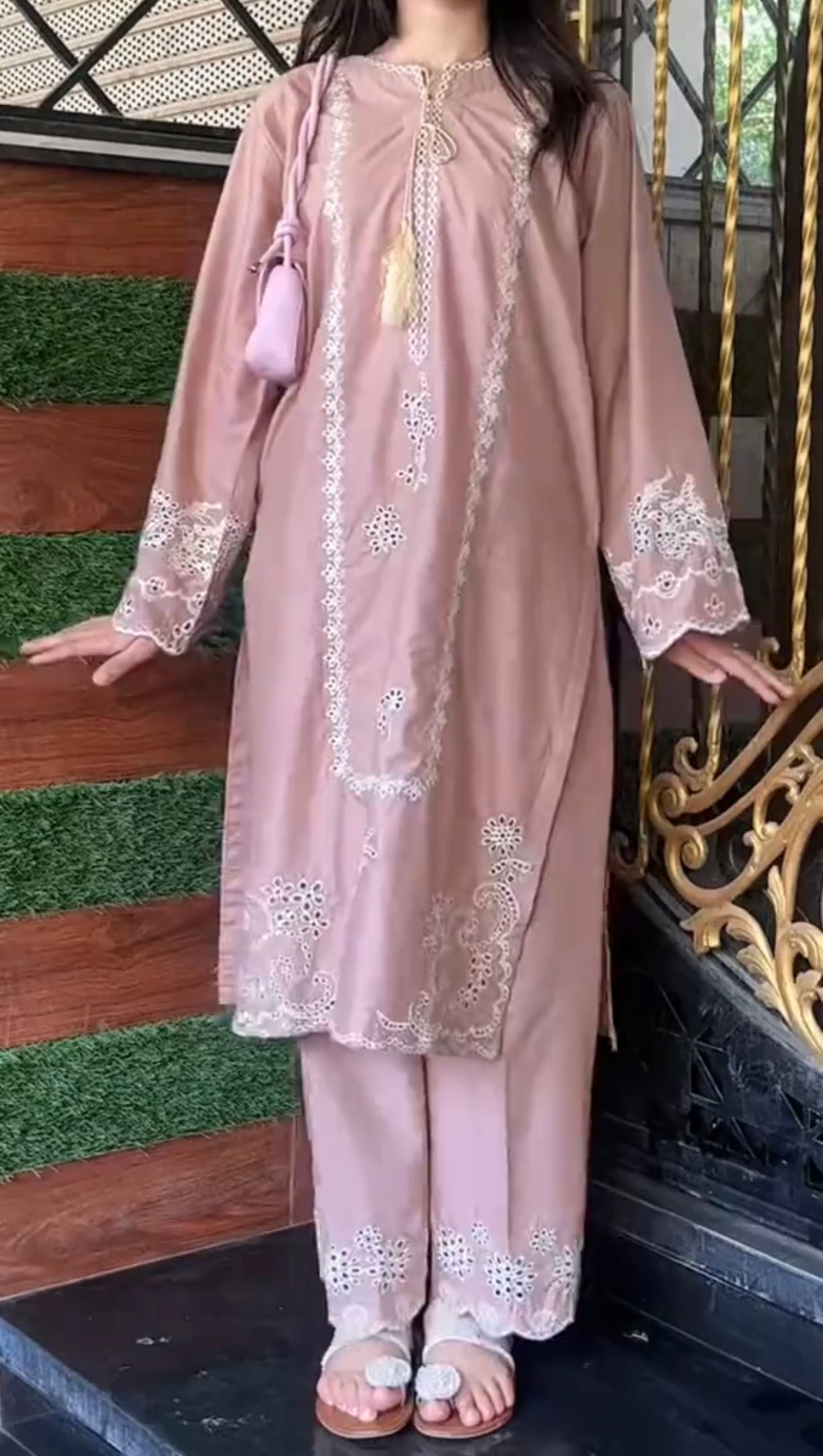 Afrozeh Pack Of 4 Stitched Dress