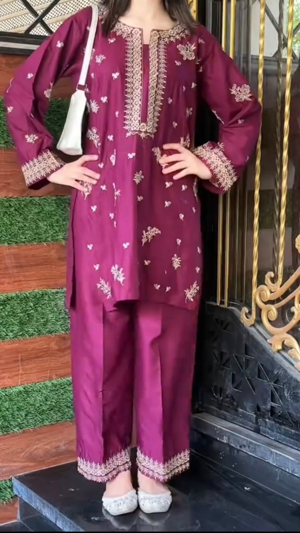 Afrozeh Pack Of 4 Stitched Dress
