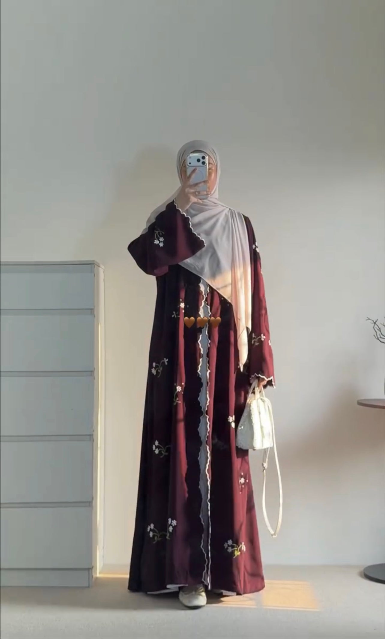Pack Of 2 Abaya With Scarf