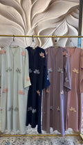 Pack Of 4 Flower Abaya
