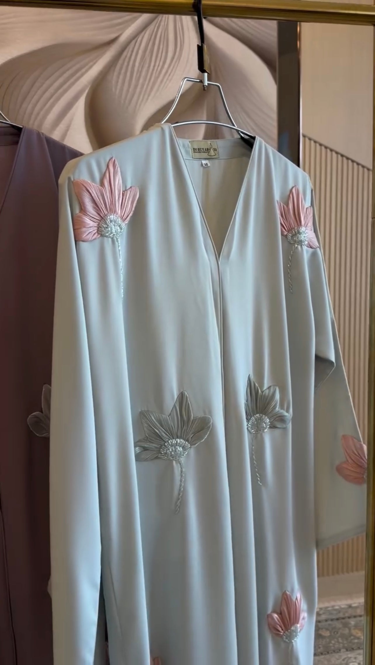 Pack Of 4 Flower Abaya
