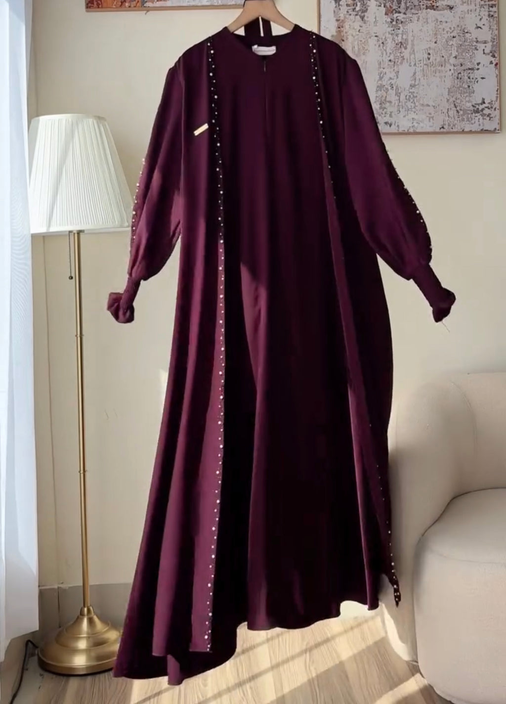 Bundle Of 3 Abaya With Scarf