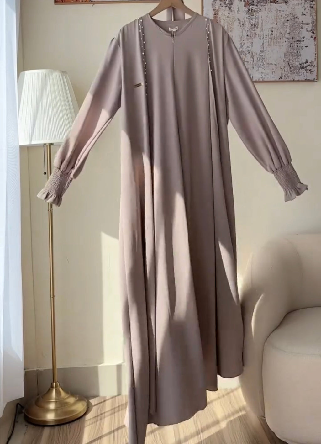 Bundle Of 3 Abaya With Scarf