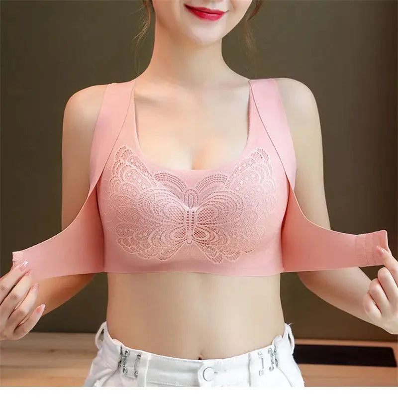 Women Seamless Cross Posture Correction Back Straighter Bra ( Pack Of 5 )
