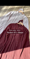 Pack Of 2 Comfort Abaya