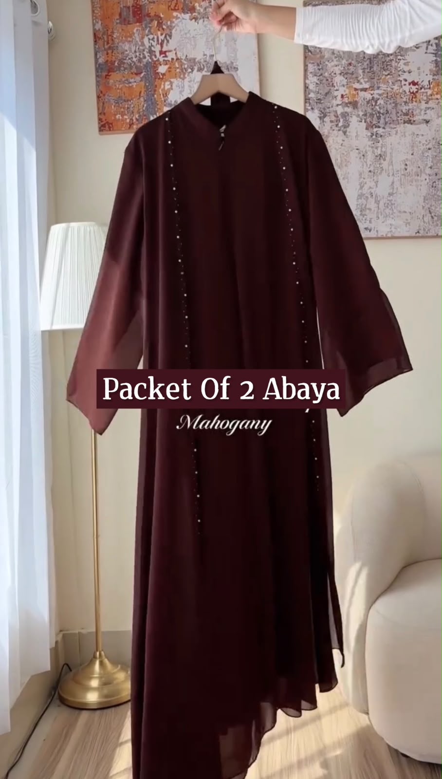 Pack Of 2 Comfort Abaya