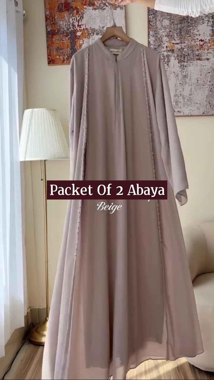 Pack Of 2 Comfort Abaya