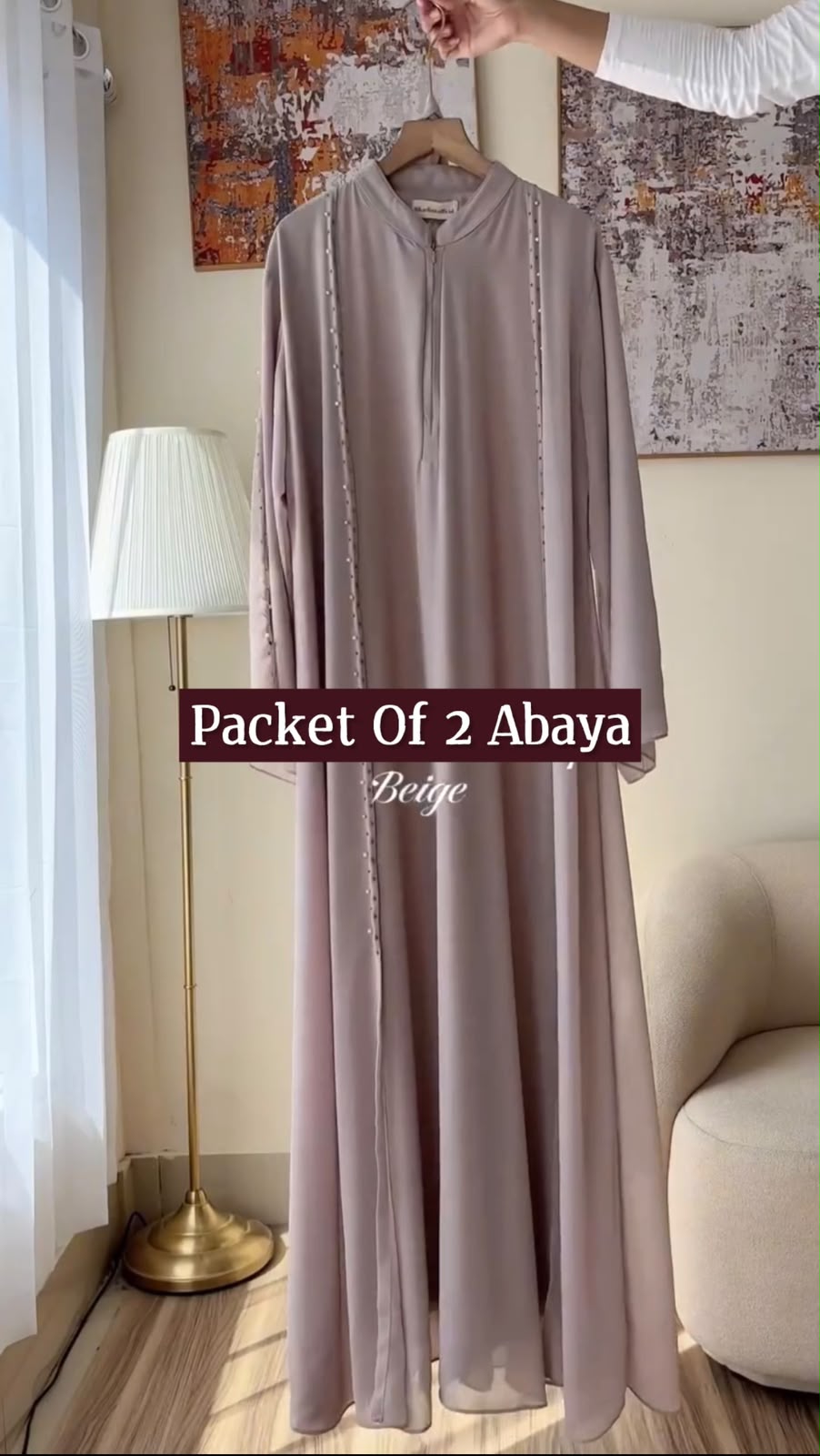 Pack Of 2 Comfort Abaya