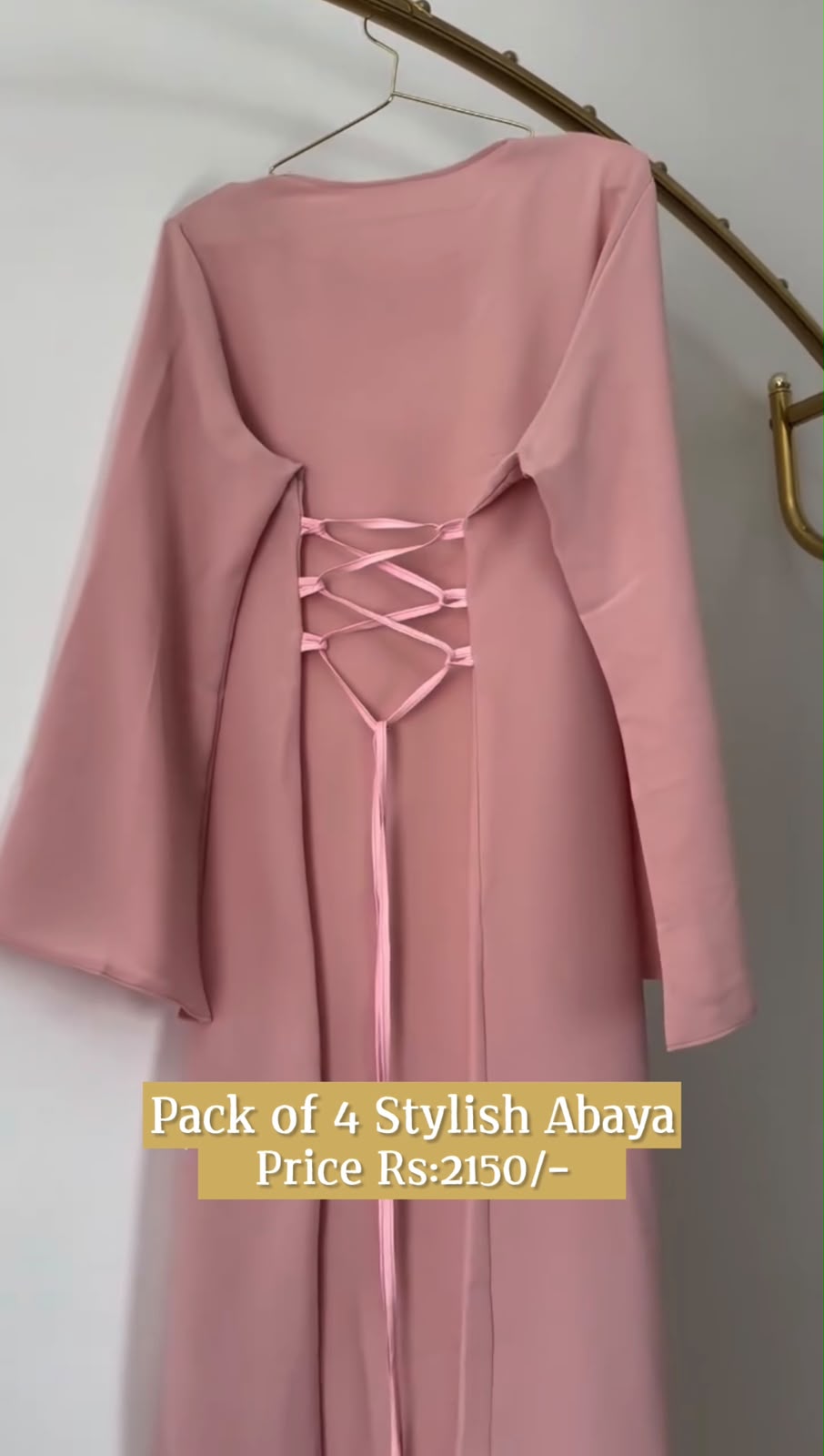 Pack Of 4 Stylish Abaya