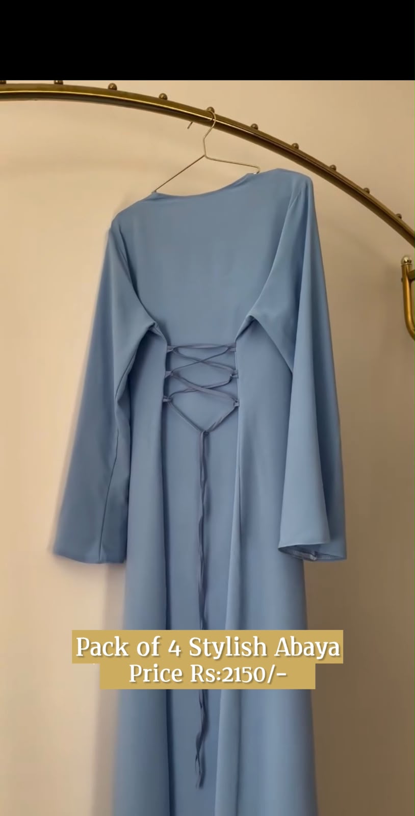 Pack Of 4 Stylish Abaya