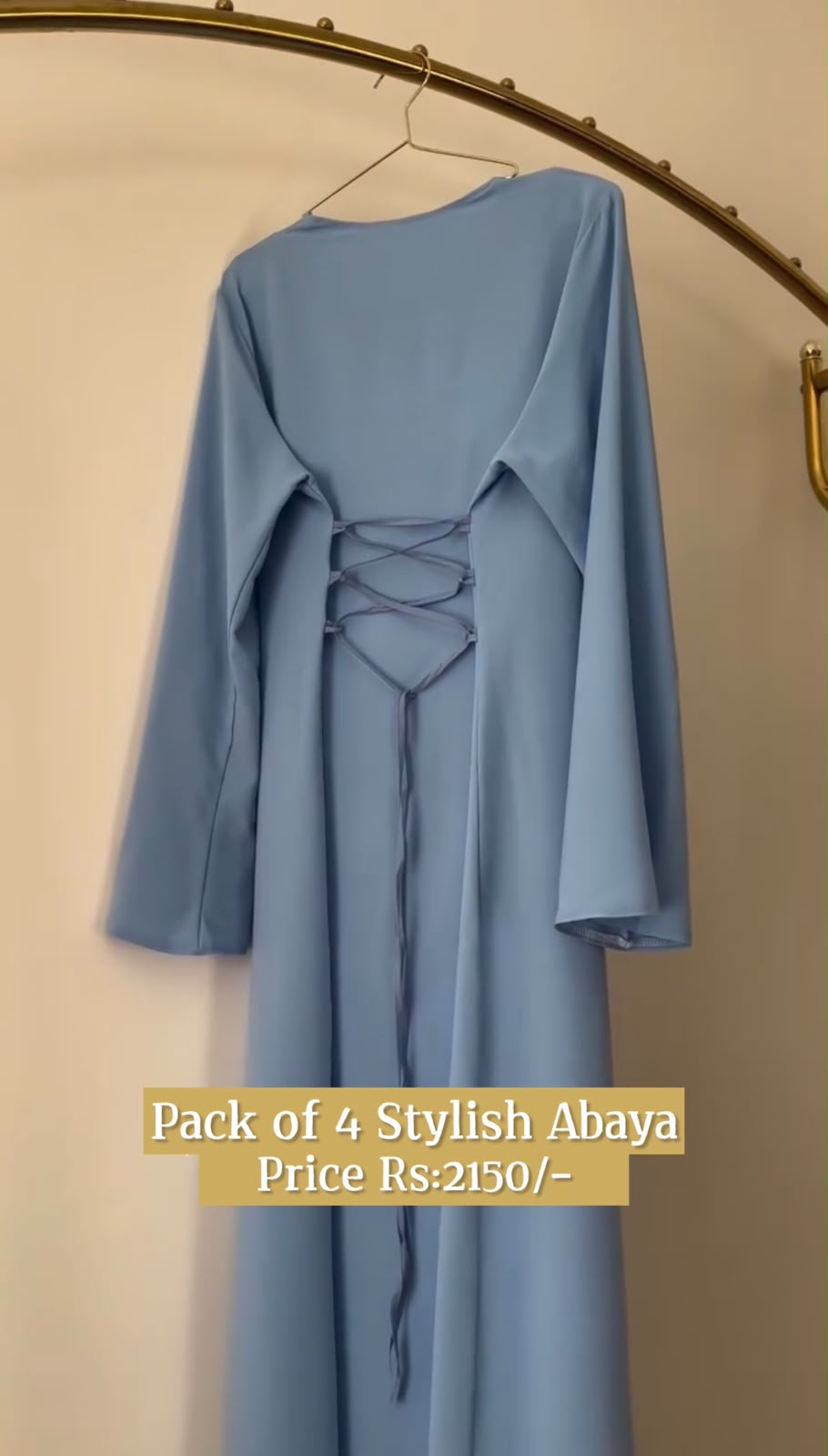 Pack Of 4 Stylish Abaya
