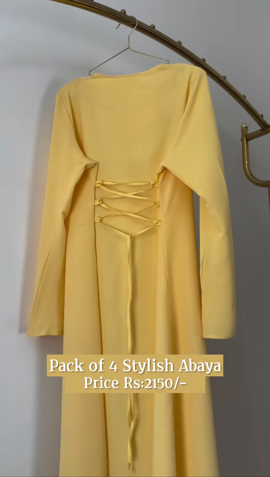 Pack Of 4 Stylish Abaya
