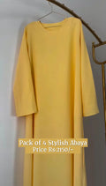 Pack Of 4 Stylish Abaya