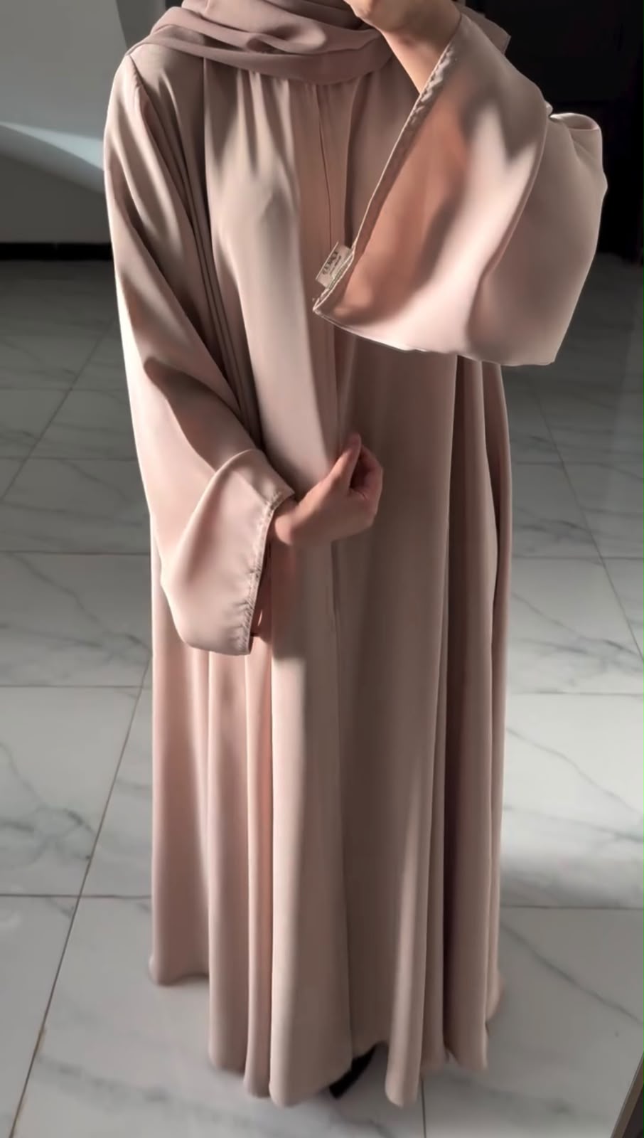Pack Of 2 Abaya With Matching Scarf
