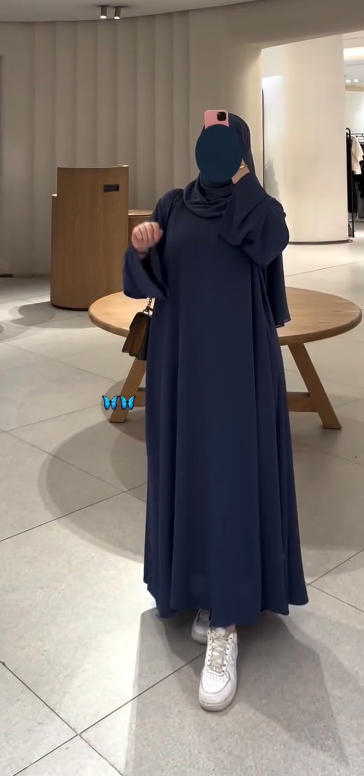 Pack Of 3 Abaya With Matching Scarf