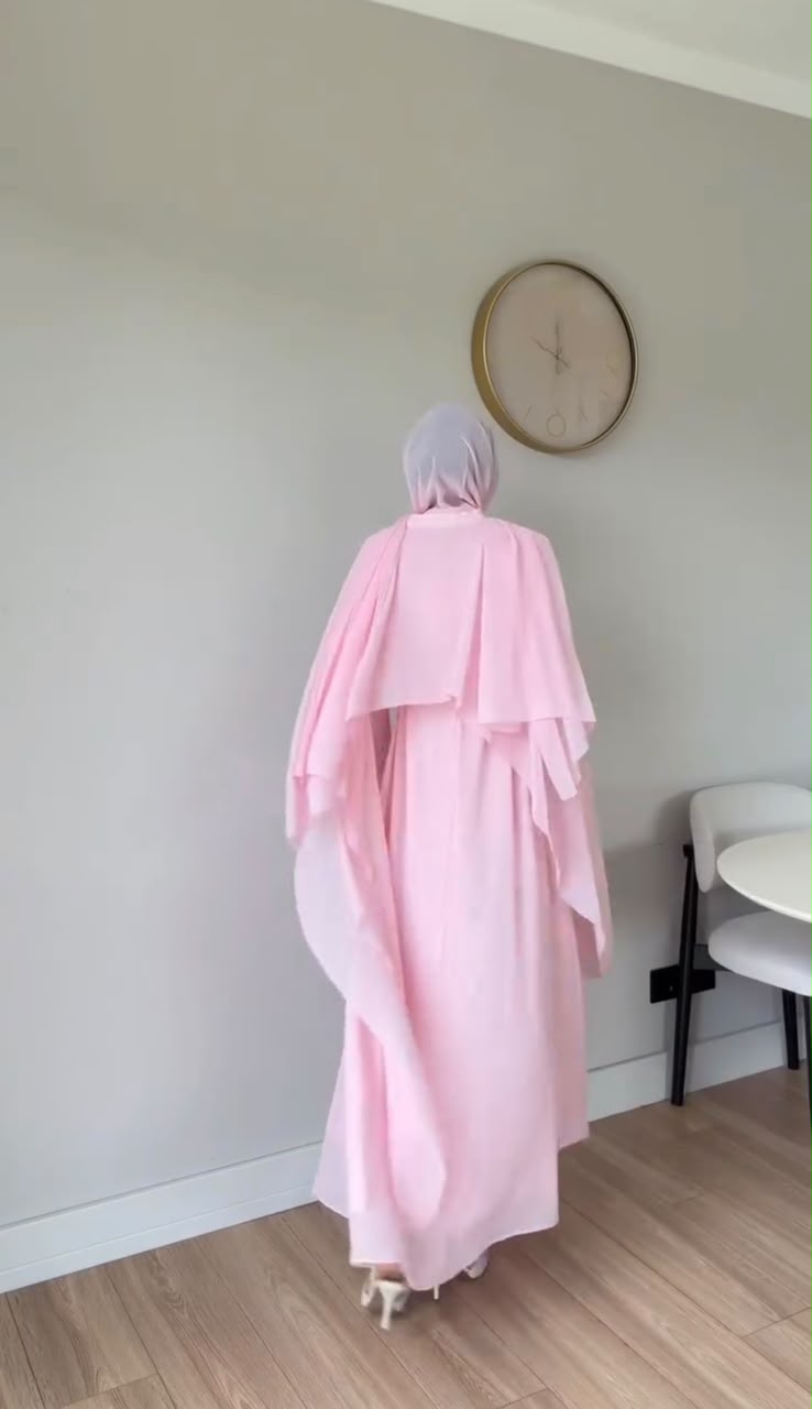 Pack Of 3 Full Covered Abaya Dress