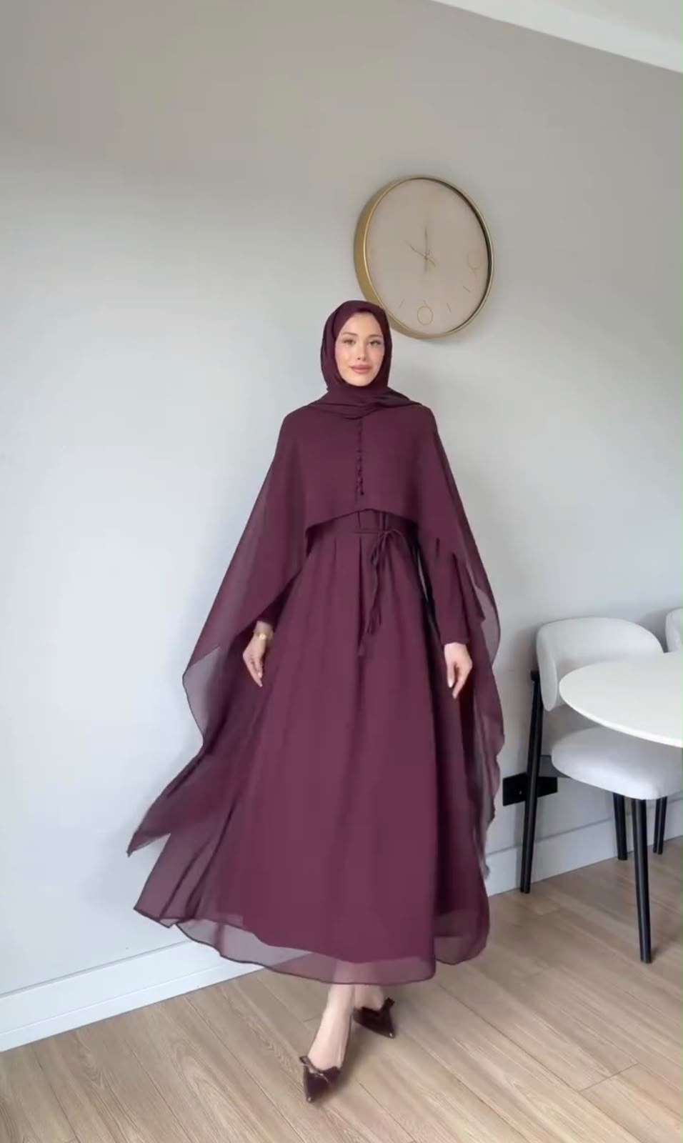 Pack Of 3 Full Covered Abaya Dress