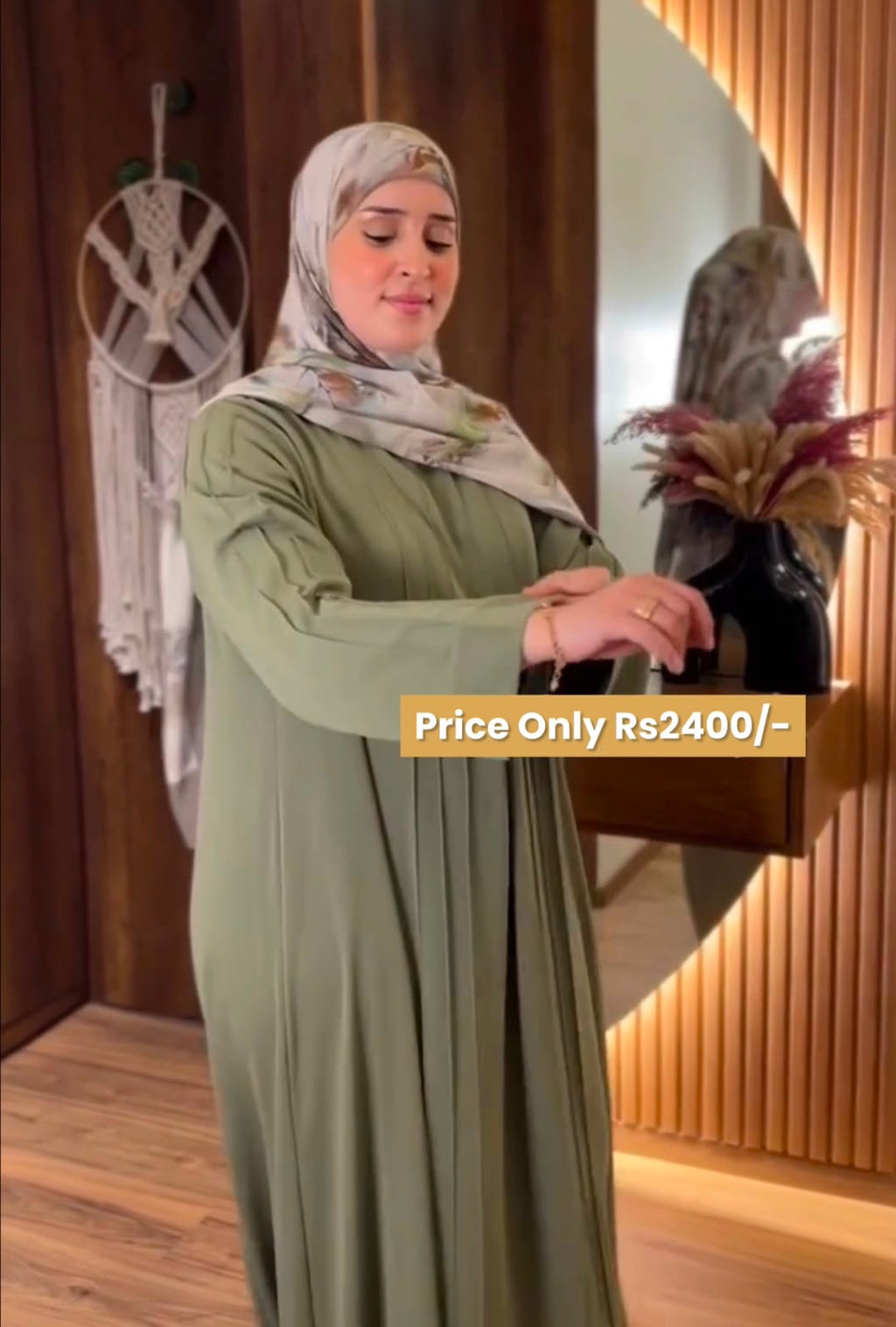 Pack Of 4 Pocket Abaya