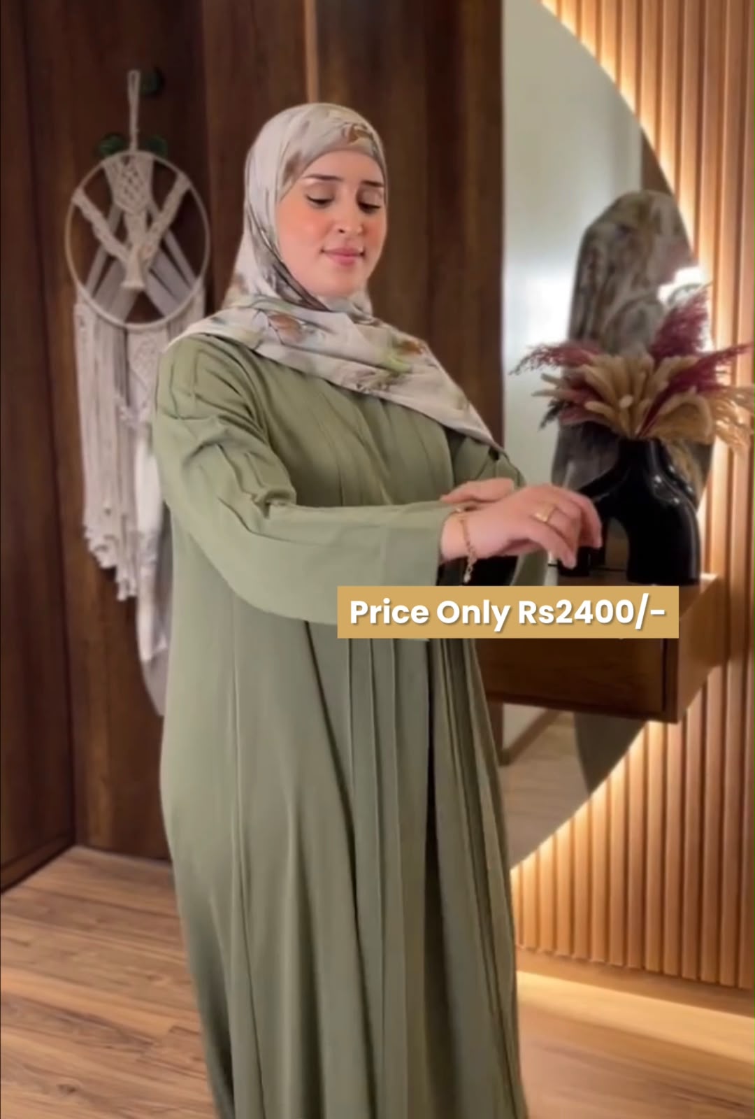 Pack Of 4 Pocket Abaya