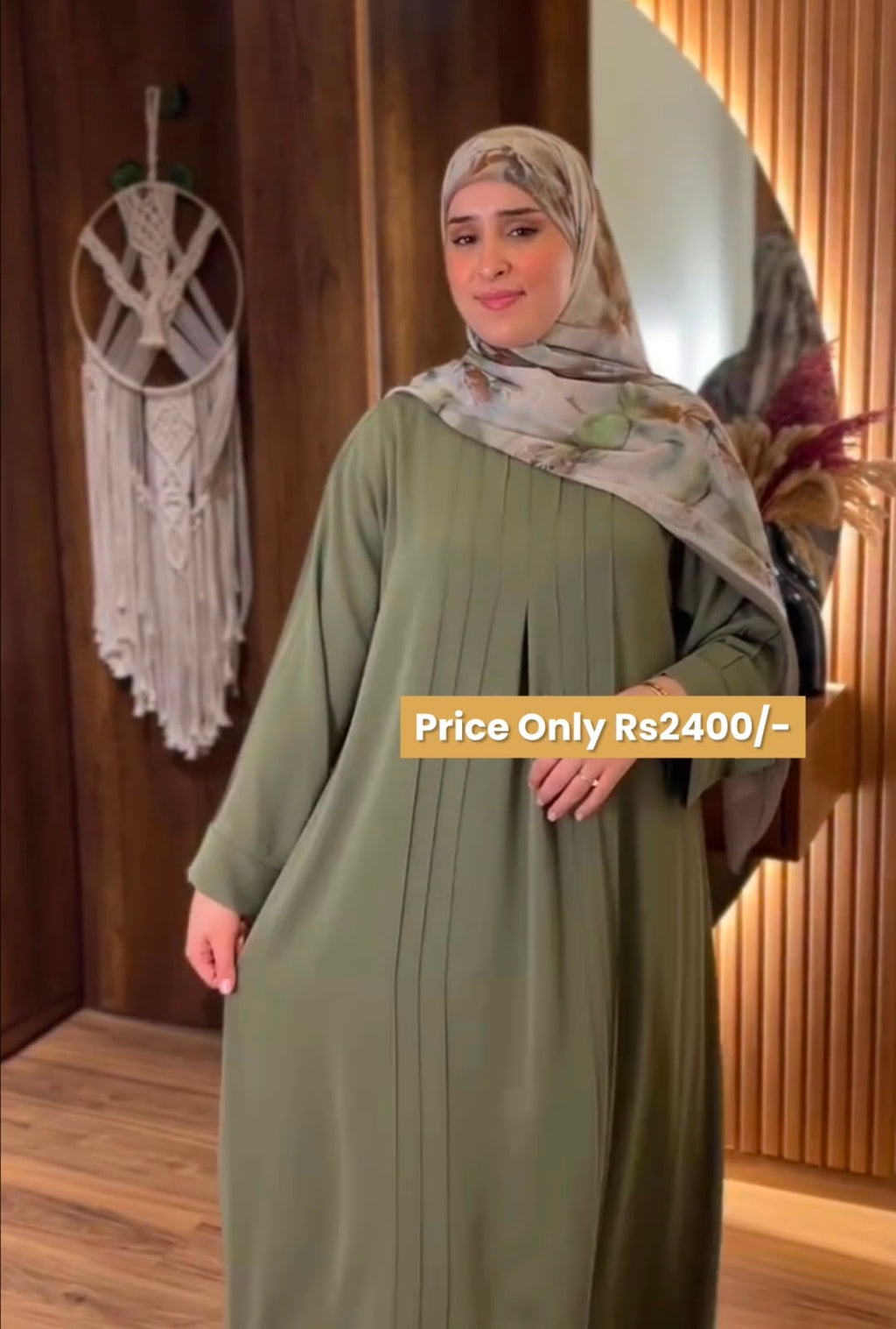 Pack Of 4 Pocket Abaya