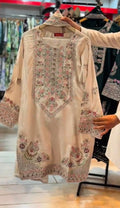 Afrozeh 3 Piece Embroidered Suit