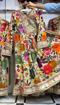 Afrozeh 3 Piece Stitched Frock