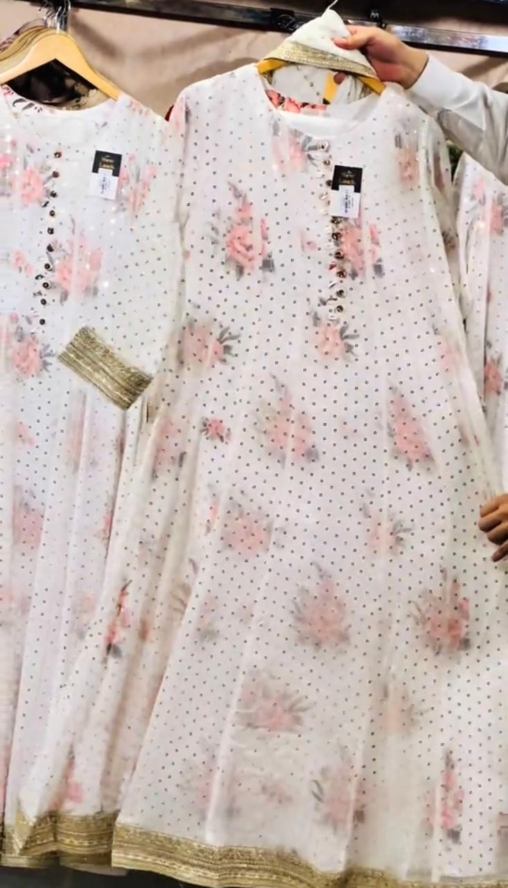 Afrozeh Frock 3 Piece