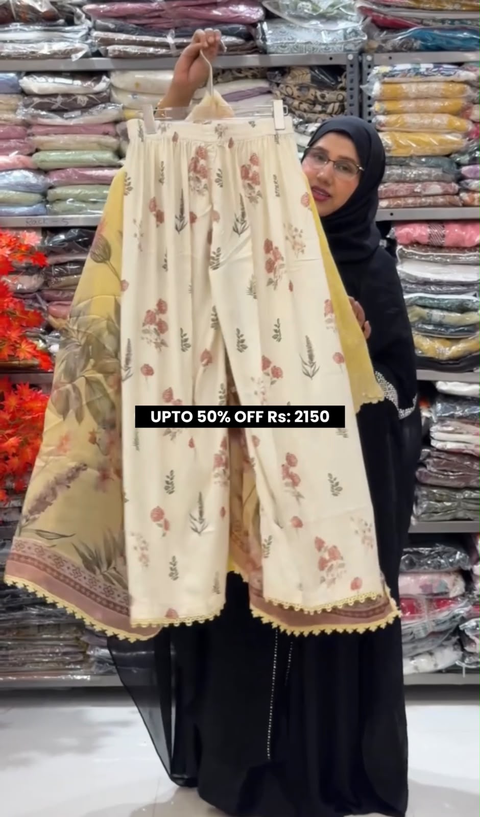 Afrozeh Chikenkari 3 piece Dress