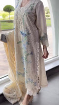 Afrozeh Embroidered 3Pcs Dress