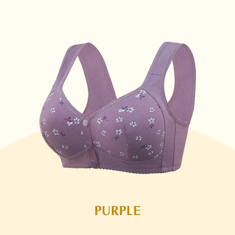 New Anti Sagging Front Open Button Bra ( Pack of 5 )