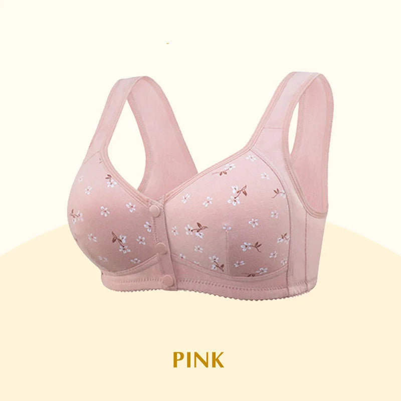 New Anti Sagging Front Open Button Bra ( Pack of 5 )