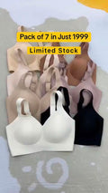 Seamless No Rash Comfort Jelly Bra ( Pack Of 7 )