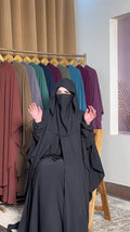 Buy 1 Hoodie Abaya Complete Set Get 1 Free